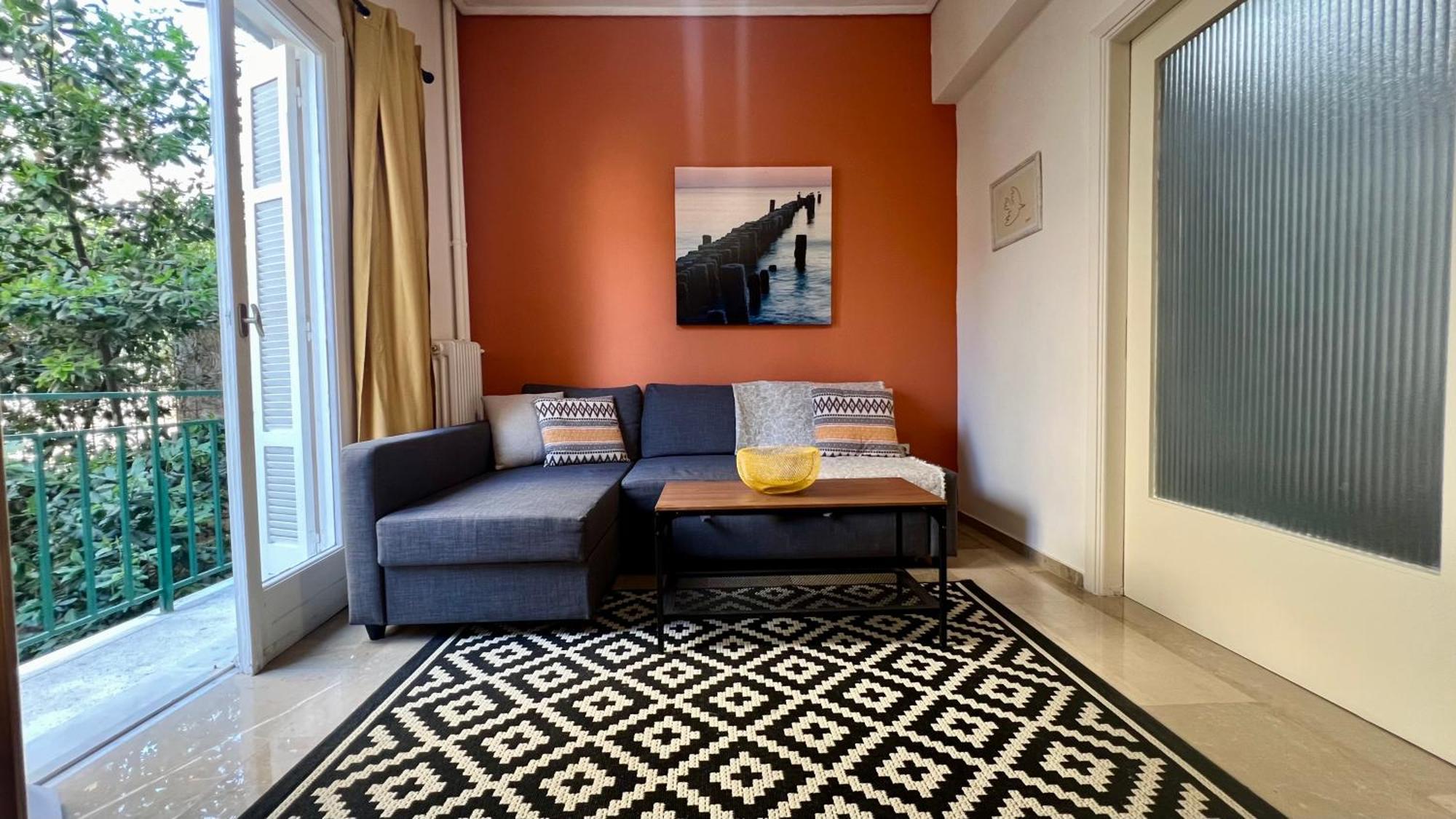 Modern & Cozy 51Sqm Apt In Thisseio Athens Luaran gambar